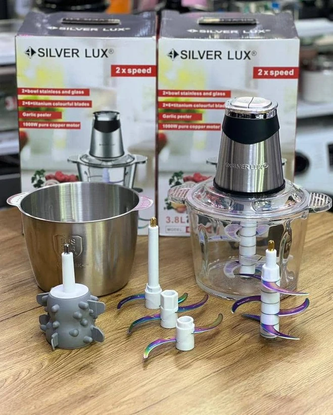 خردکن سیلور لوکس 2 کاسه مدل SL-3244