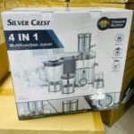 آبمیوه گیری سیلور کرست مدل SL2024تیغه طلایی 4کاره