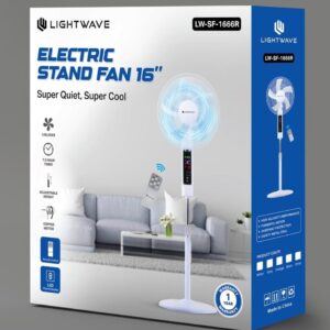 پنکه ایستاده  پنچ تیغه LIGHTWAVEموج نوری