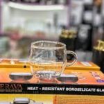 فنجان چای خوری دسته دار پیرکس لراوا