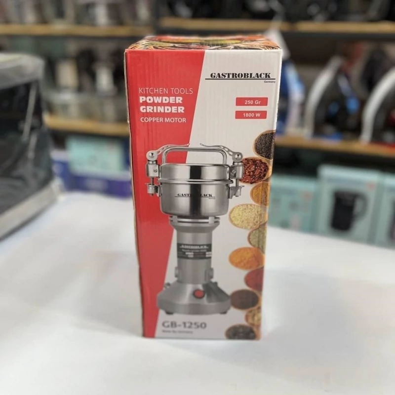 آسیاب صنعتی ۲۵۰ گرمی گاستروبلک آلمان مدل GB-1250