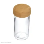 ست جا ادویه 16 تایی گردان دایره  چوبی