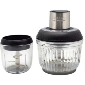 خردکن و آسیاب دوقلو سیلورکرست مدل SL2021 ظرفیت ۳.۸ لیتر با ۶ تیغه