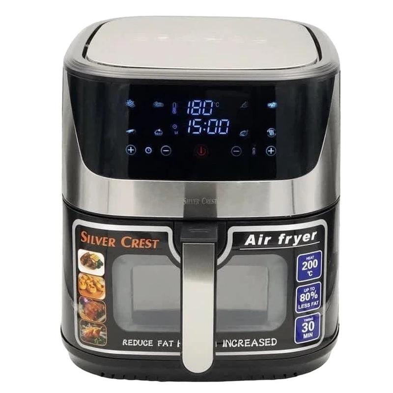 سیلور کرست ظرفیت : 10 لیتر حداکثر توان مصرفی : 2200 وات سیستم ایمنی : سیستم قطع خودکار توضیحات صفحه نمایش : دارای برنامه های تنظیم شده برای پخت سریع و آسان طول سیم : 60 سانتیمتر